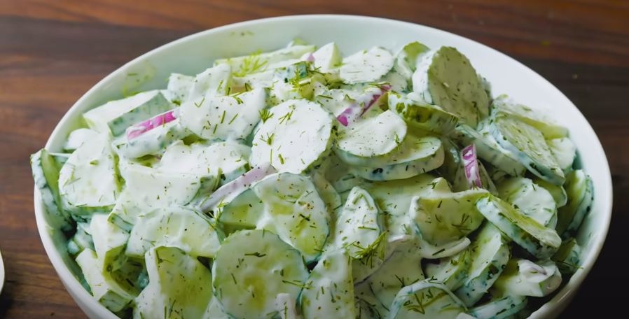 Creamy Cucumber Salad: A Summer Delight